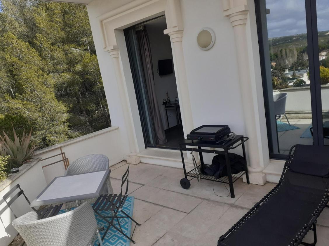 קארי-לה-רואה Grand Studio Terrasse De Standing, Pleine Vue Village Et Mer מראה חיצוני תמונה