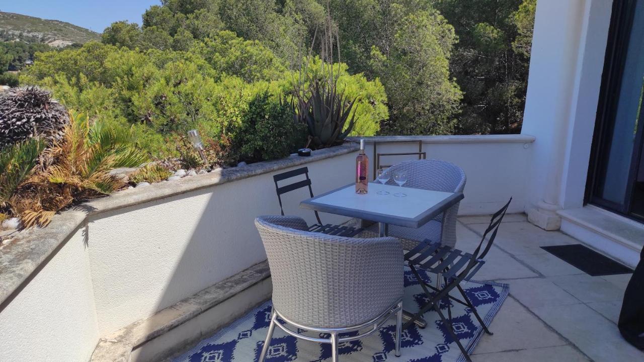 קארי-לה-רואה Grand Studio Terrasse De Standing, Pleine Vue Village Et Mer מראה חיצוני תמונה